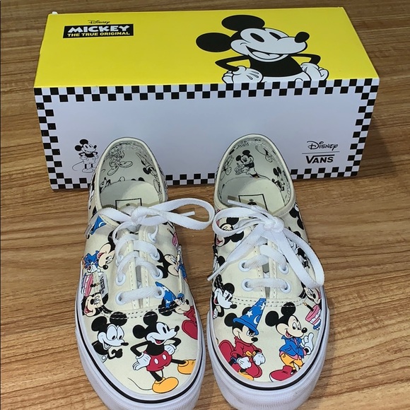 Vans Shoes - Disney Mickey’s Birthday Vans